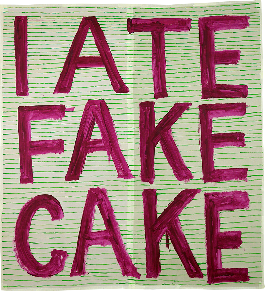 Fake Cake by Jay Rechsteiner
