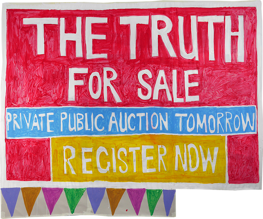The Truth is for sale