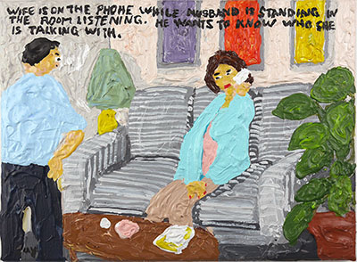 Bad Painting 264 by Jay Rechsteiner, domestic abuse, financial abuse, emotional abuse, sexual abuse