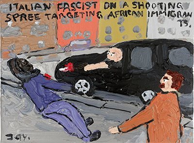 Bad Painting 325, Italian Fascist