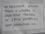 Sarah-Belle Trustman Forum Coimbra