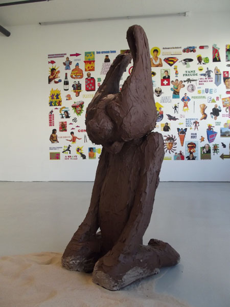 The Easter Bunny that liked to Watch Steven Segal Movies by Jay Rechsteiner, Markthalle Basel, Switzerland