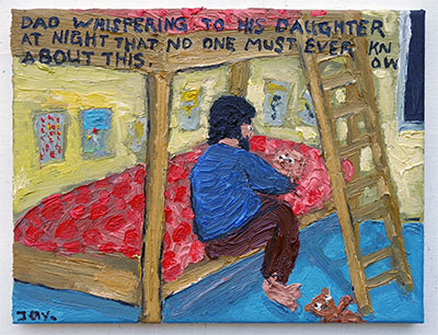 Bad Painting 418 by Jay Rechsteiner