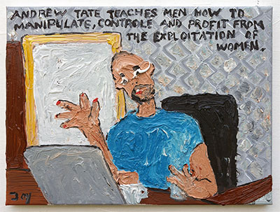 Bad Painting 425 by Jay Rechsteiner